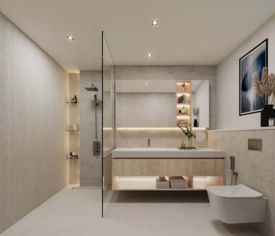 2BR Townhouse | Panoramic Sea & Marina View | LIV Waterside | AED 5.09M | Private Terrace