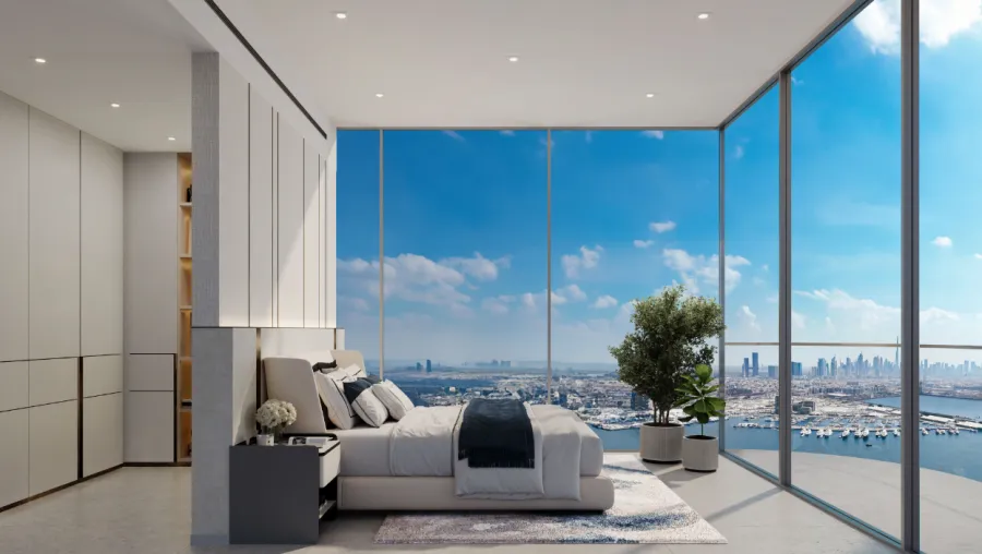 High-Floor 2BR | Sea, Marina & Skyline View | LIV Waterside | AED 3.39M | Premium Location